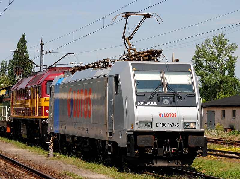 E186 147-5 [Railpool GmbH / del. Lotos Kolej]